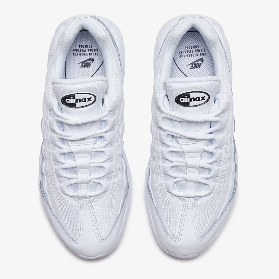 Nike Air Max 95 White Black CK7070-100 Release Date Info