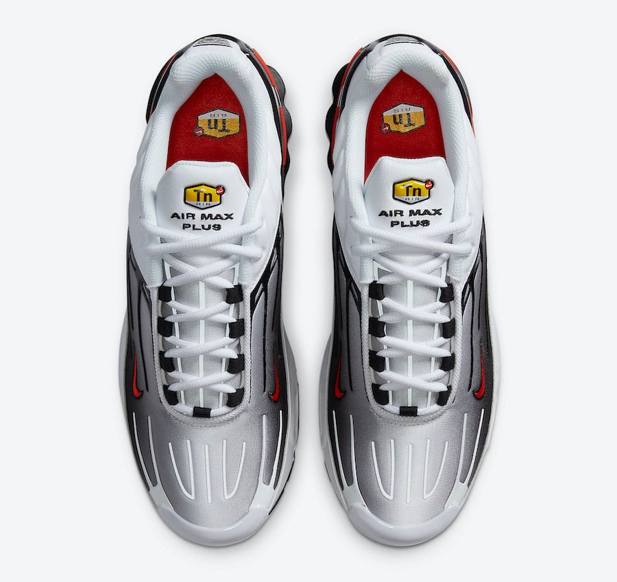 Nike Air Max Plus 3 III Black White Red CK6715-101 Release Date Info