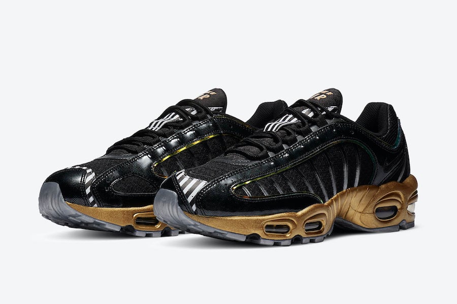 Nike Air Max Tailwind 4 IV SE Black Metallic Gold CT1263-001 Release Date Info