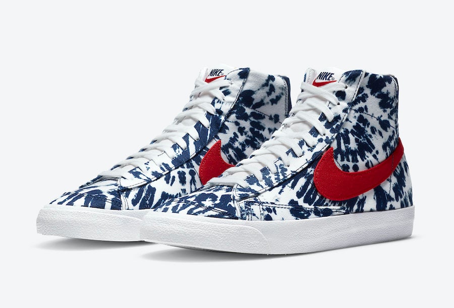 Nike Blazer Mid Releasing with Bleach Tie-Dye