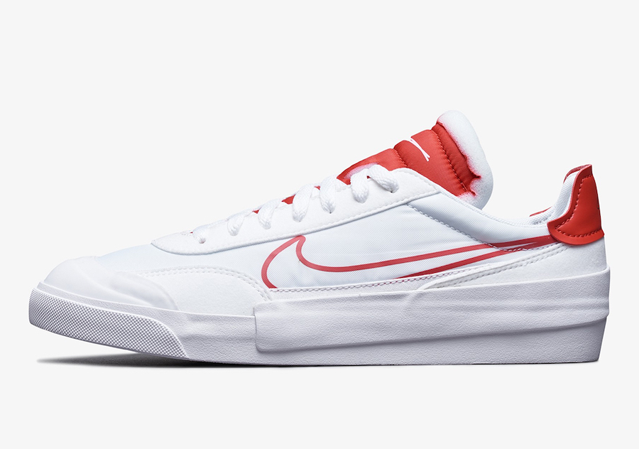 Nike Drop Type White University Red CQ0989-103 Release Date Info