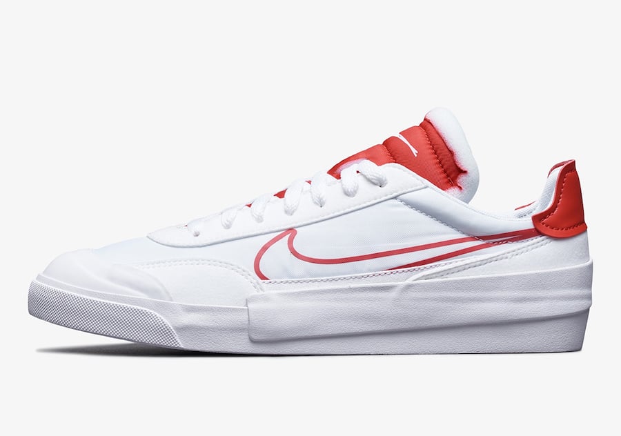 Nike Drop Type White University Red CQ0989-103 Release Date Info