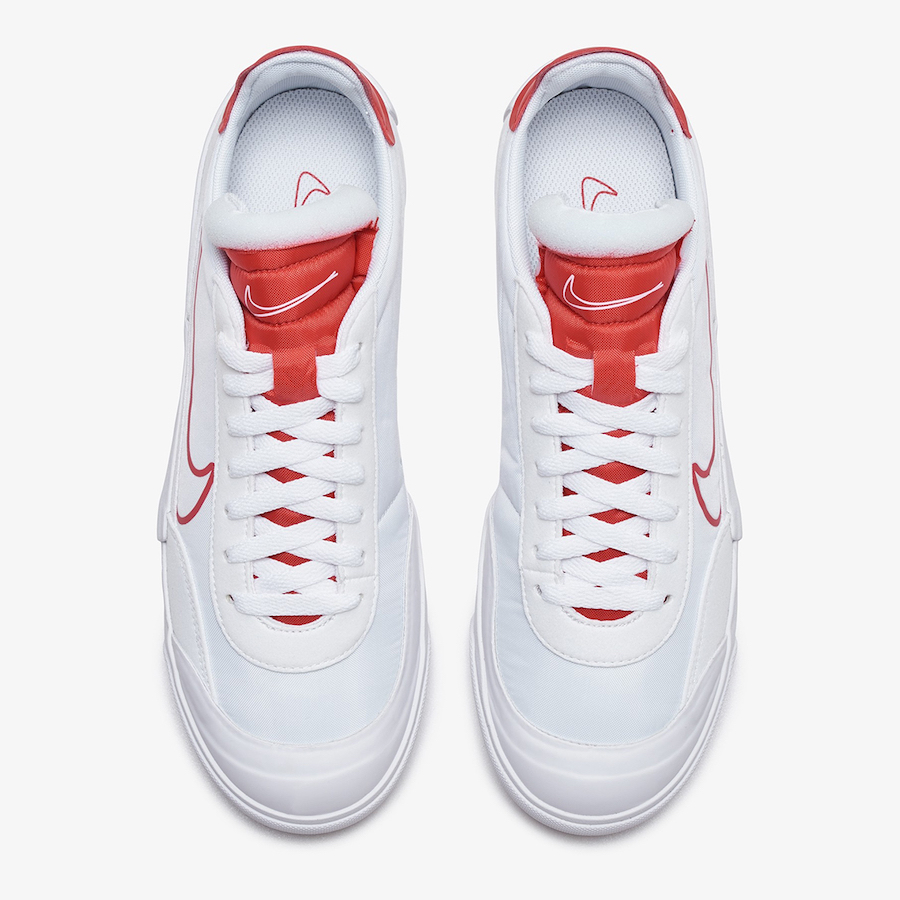 Nike Drop Type White University Red CQ0989-103 Release Date Info
