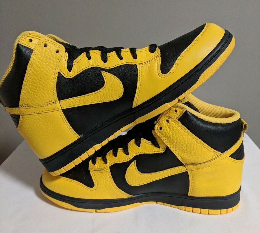 Nike Dunk High Black Varsity Maize CZ8149-002 2020 Release Date Info