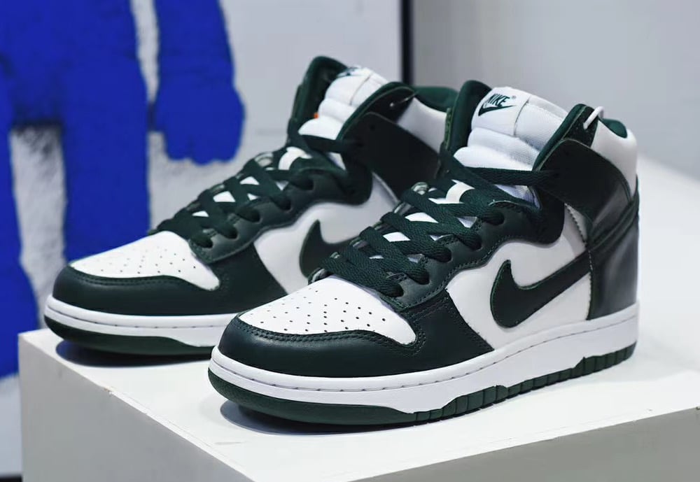 nike dunk high sp spartan green