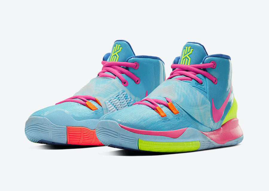 kyrie irving shoes colorful