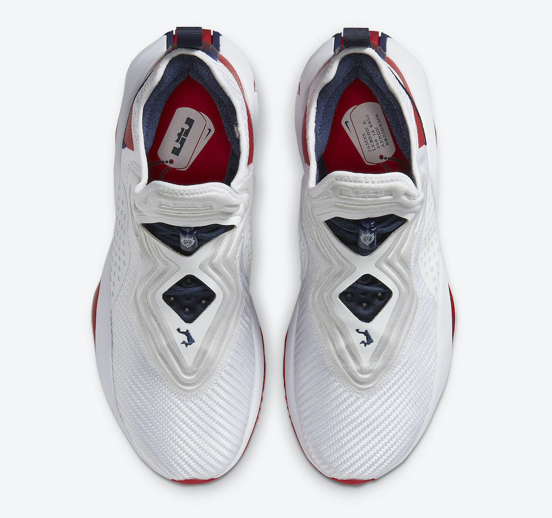 Nike LeBron Soldier 14 White Red CK6024-100 Release Date