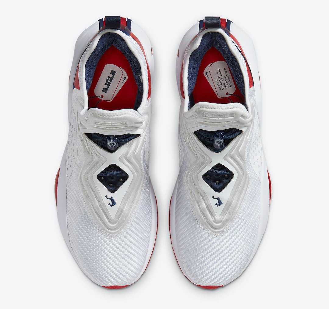 Nike LeBron Soldier 14 White Red CK6024-100 Release Date