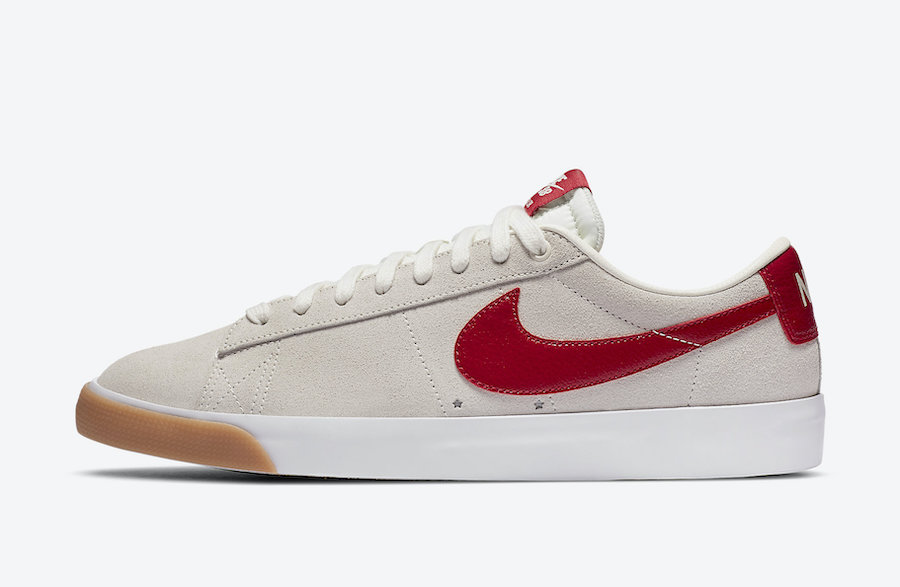 Nike SB Blazer Low GT Cardinal Red 704939-105 Release Date Info