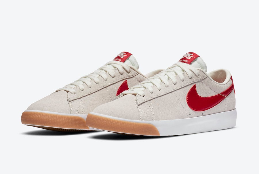 Nike SB Blazer Low GT in ‘Cardinal Red’