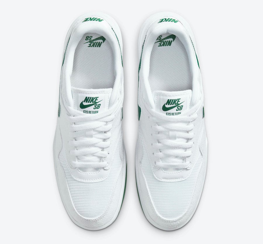 Nike SB GTS Return White Green CD4990-101 Release Date Info