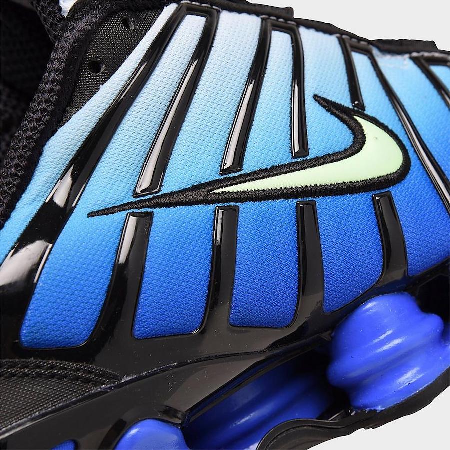 Nike Shox TL Racer Blue Vapor Green AV3595-009 Release Date Info