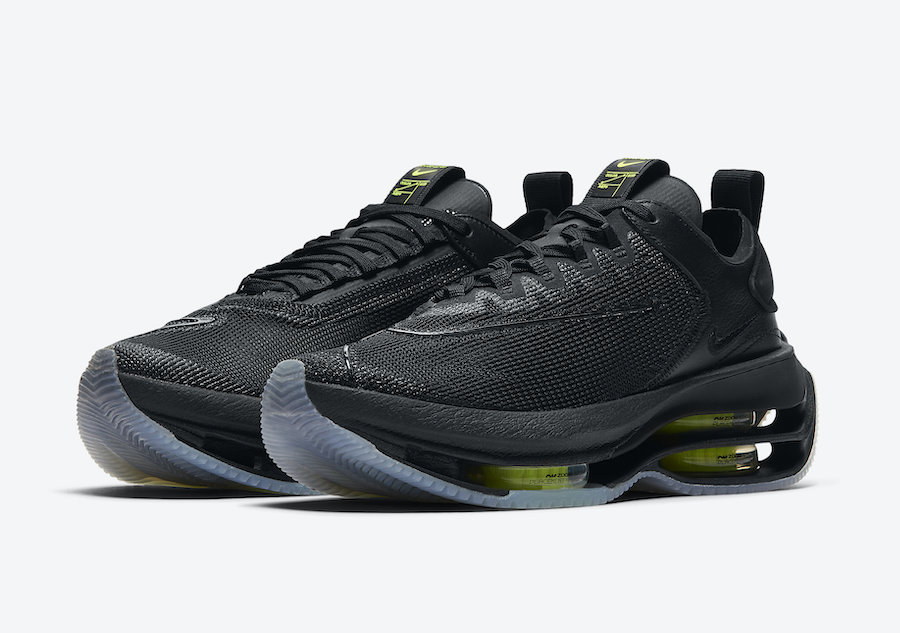 Nike Zoom Double Stacked Black Volt CI0804-001 Release Date Info