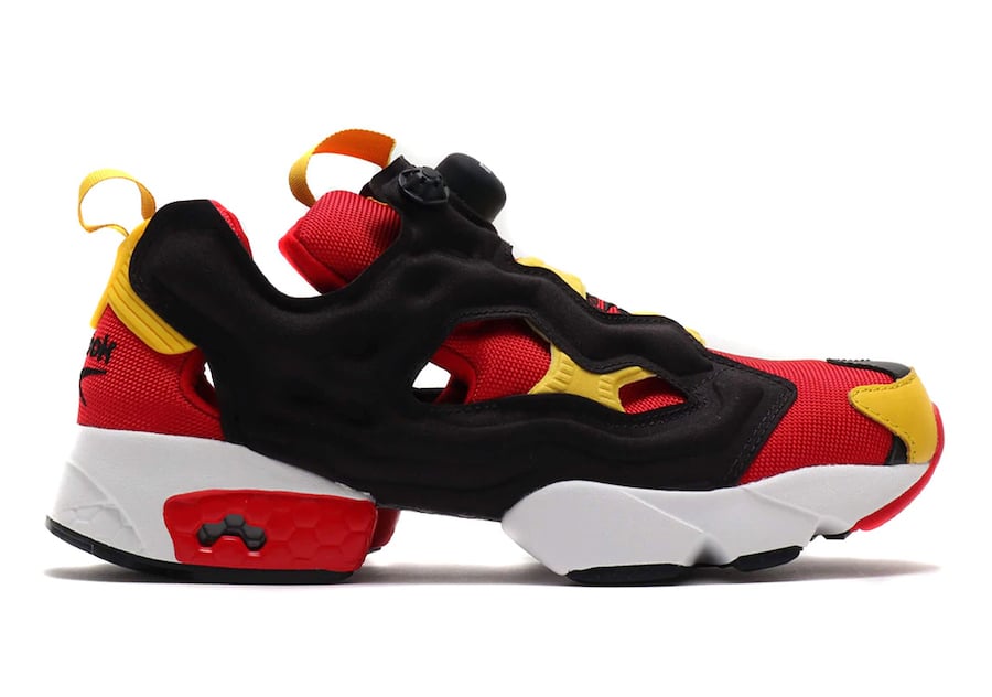 Reebok Instapump Fury Scarlet Red Yellow EH1788 Release Date Info