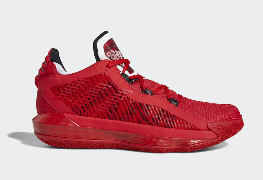 adidas Dame 6 Scarlet Red FY0850 Release Date Info