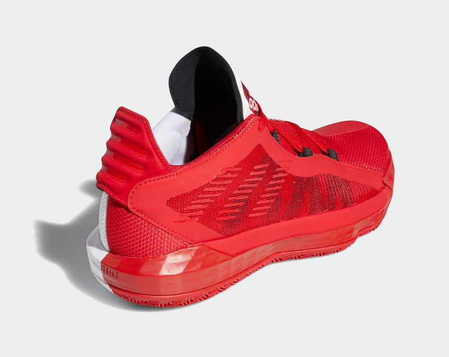 adidas Dame 6 Scarlet Red FY0850 Release Date Info