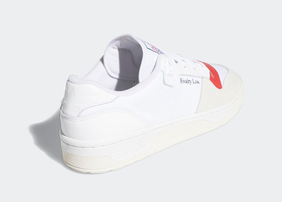 adidas Rivalry Low White Glory Red EF6418 Release Date Info