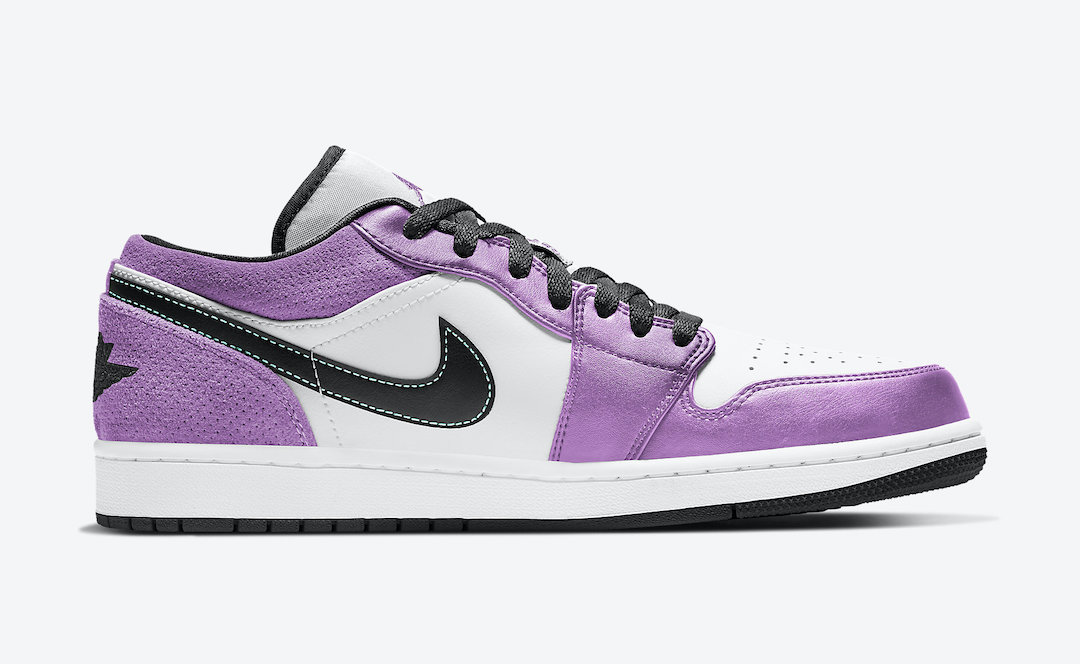 Air Jordan 1 Low White Purple CK3022-503 Release Date Info