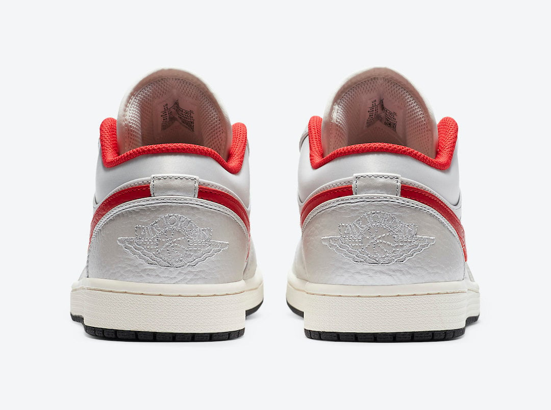 Air Jordan 1 Low White Red DA4668-001 Release Date Info