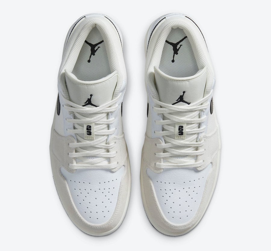 Air Jordan 1 Low White Sail Black DC3533-100 Release Date Info ...