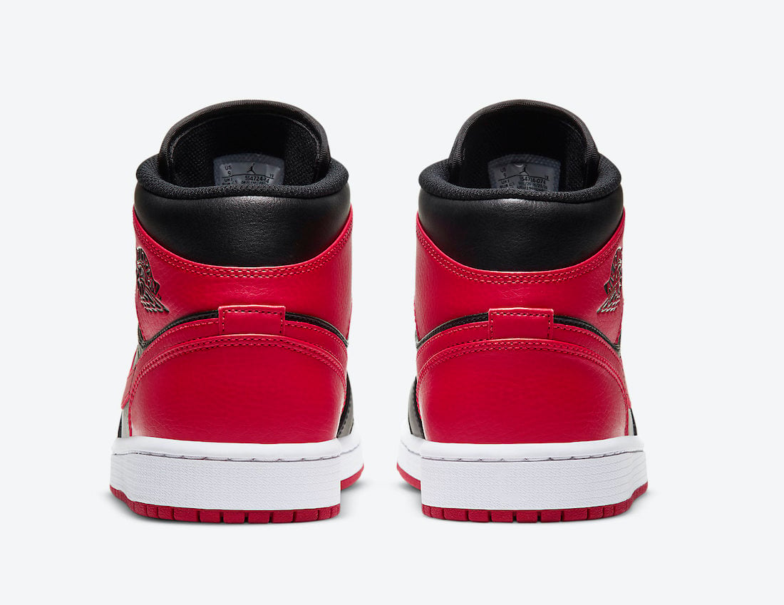 Air Jordan 1 Mid Bred 554724-074 2020 Release Date