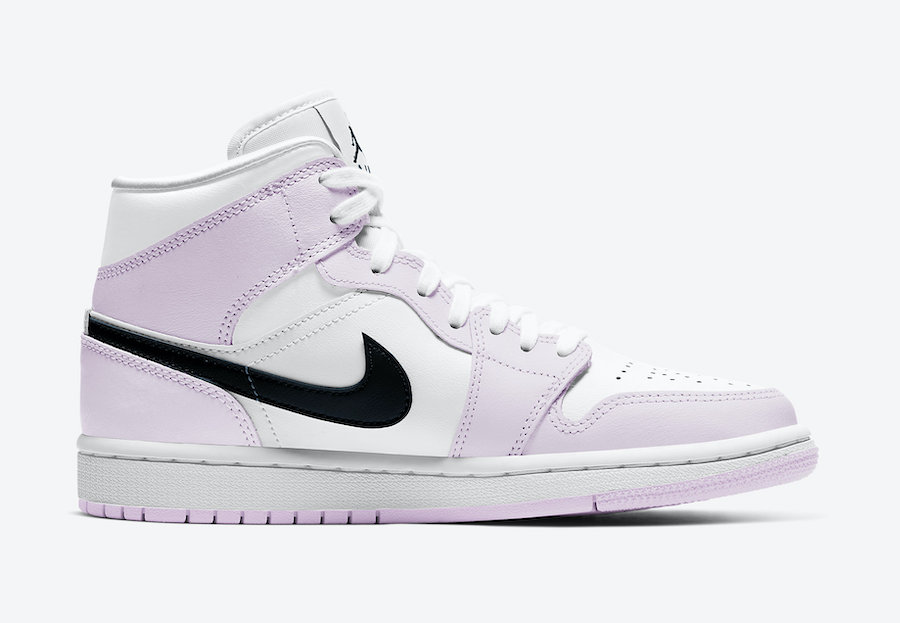 Air Jordan 1 Mid White Pink Black BQ6472-500 Release Date Info