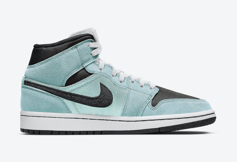Air Jordan 1 Mid WMNS ''Aqua Blue Tint'' - Lifestyle - Femme - Chaussures - GROSBASKET