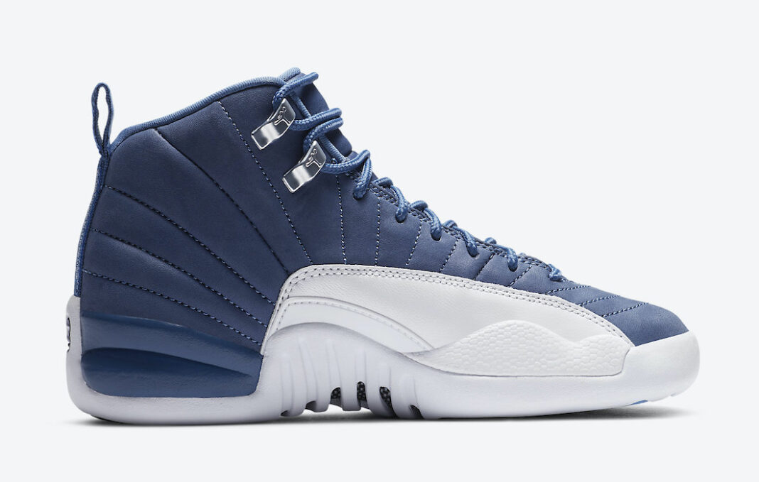 jordan 12 stone blue