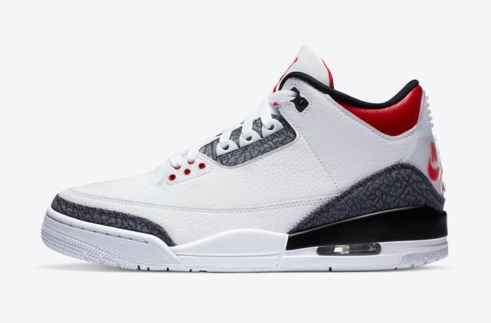 jordan 3 fire red 2021