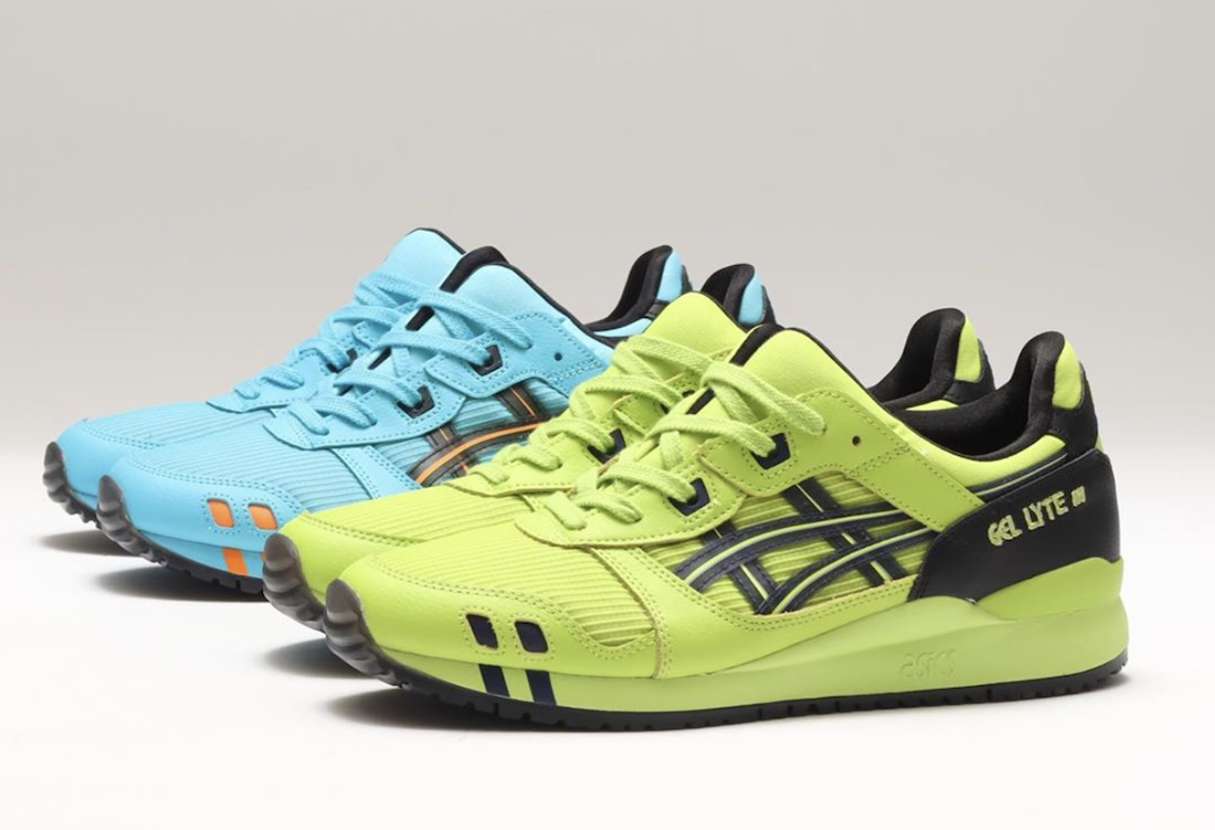 Asics Gel Lyte III Releases in ‘Aquarium’ and ‘Lime Zest’