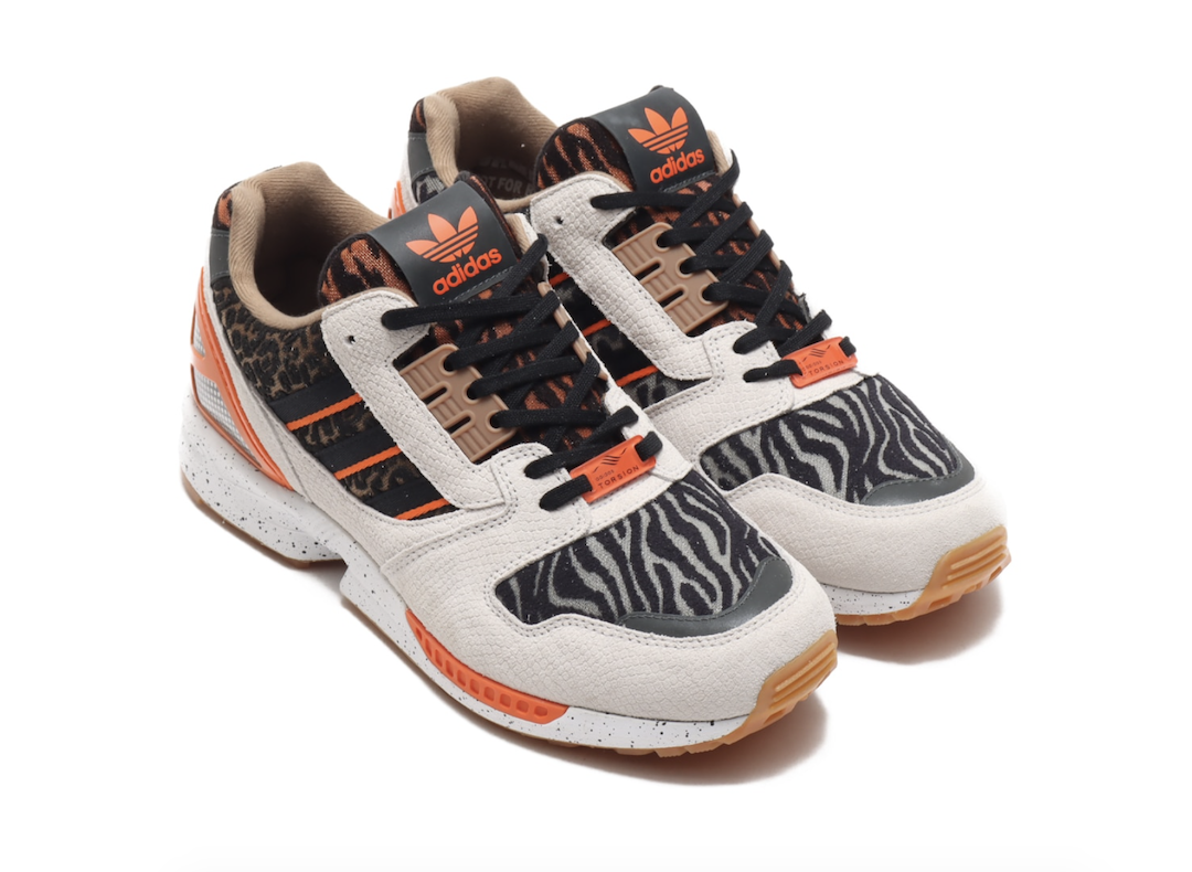 atmos x adidas ZX 8000 Collaboration Features Animal Prints