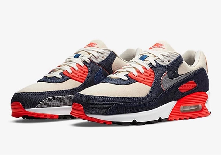 DENHAM Nike Air Max 90 Infrared Release Date Info