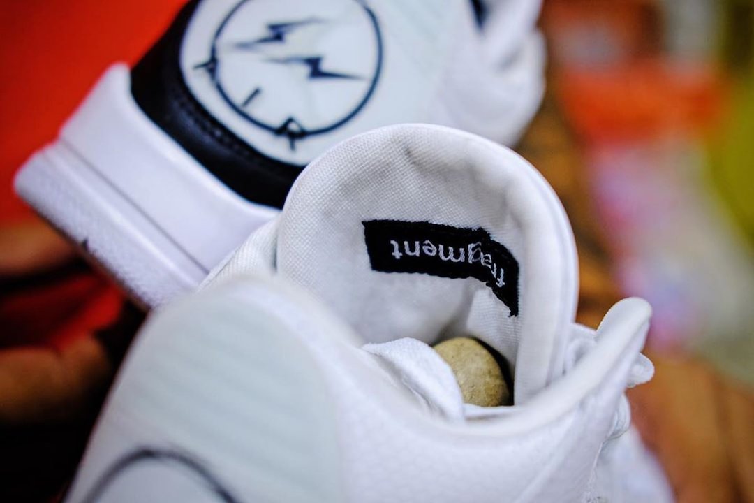 Fragment Air Jordan 3 DA3595-100 On Feet