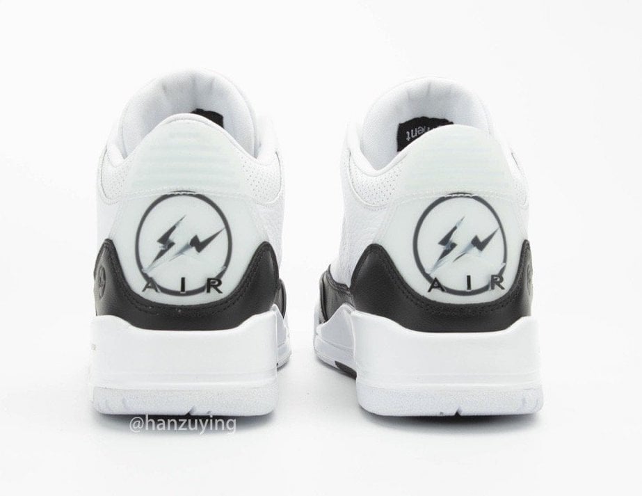 Fragment Air Jordan 3 White Black DA3595-100 Release Price
