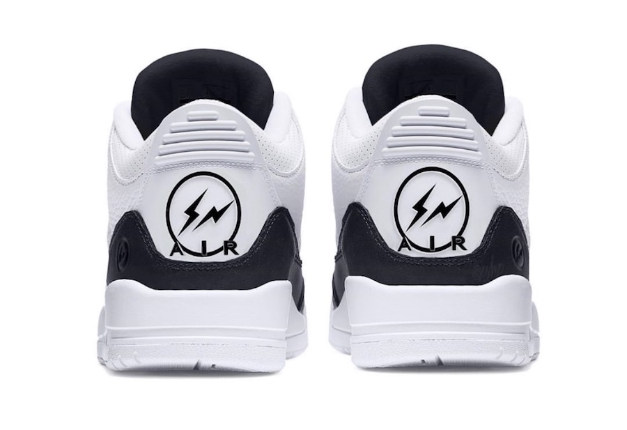 Fragment Air Jordan 3 White Black Release Date Info