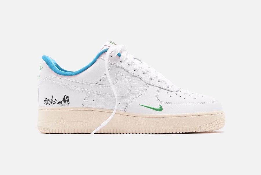 nike air force 1 low verde