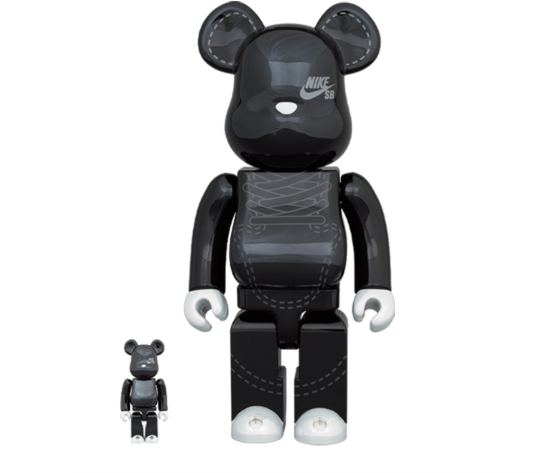 Medicom Toy Nike SB Dunk Low Bearbrick Black Release Date CZ5127-001