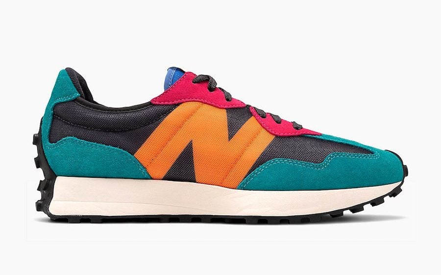 New Balance 327 Black Multi-Color