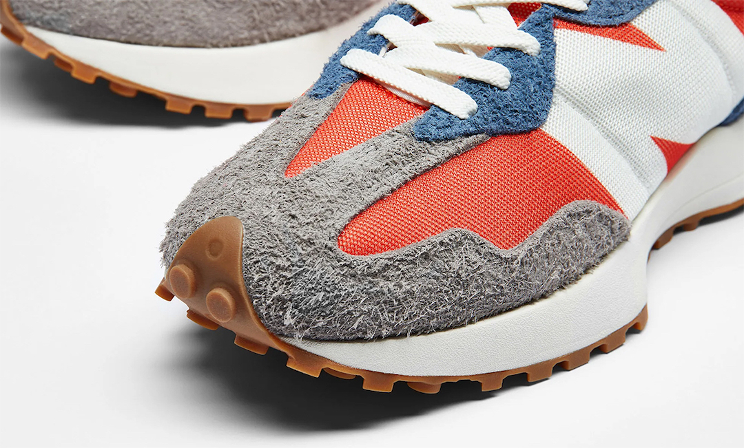 New Balance 327 Orange Blue Grey Release Date Info