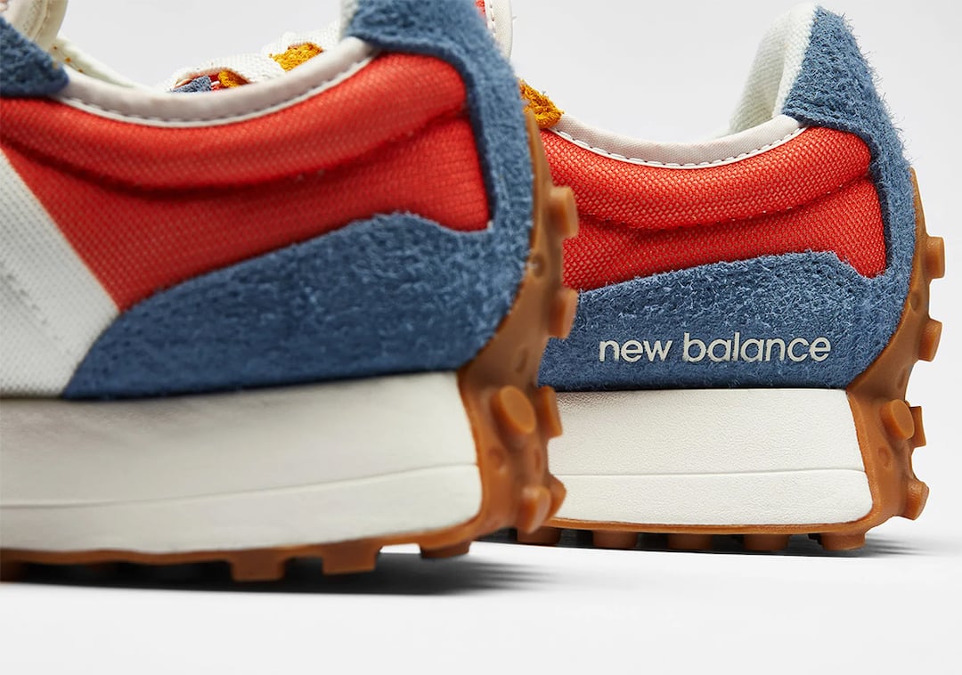 New Balance 327 Orange Blue Grey Release Date Info