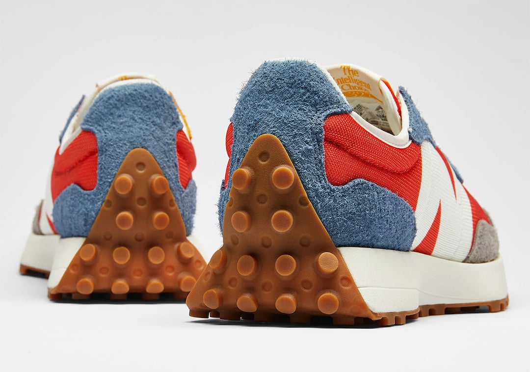 New Balance 327 Orange Blue Grey Release Date Info