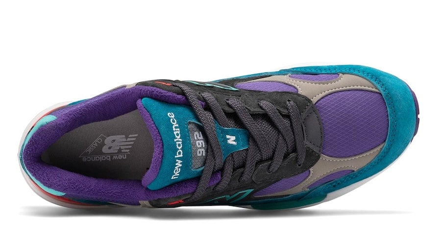 New Balance 992 Purple Teal Release Date Info