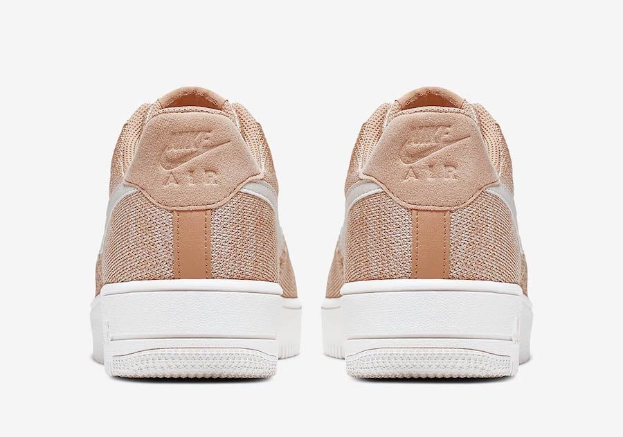 Nike Air Force 1 Flyknit 2.0 Tan White CI0051-200 Release Date Info