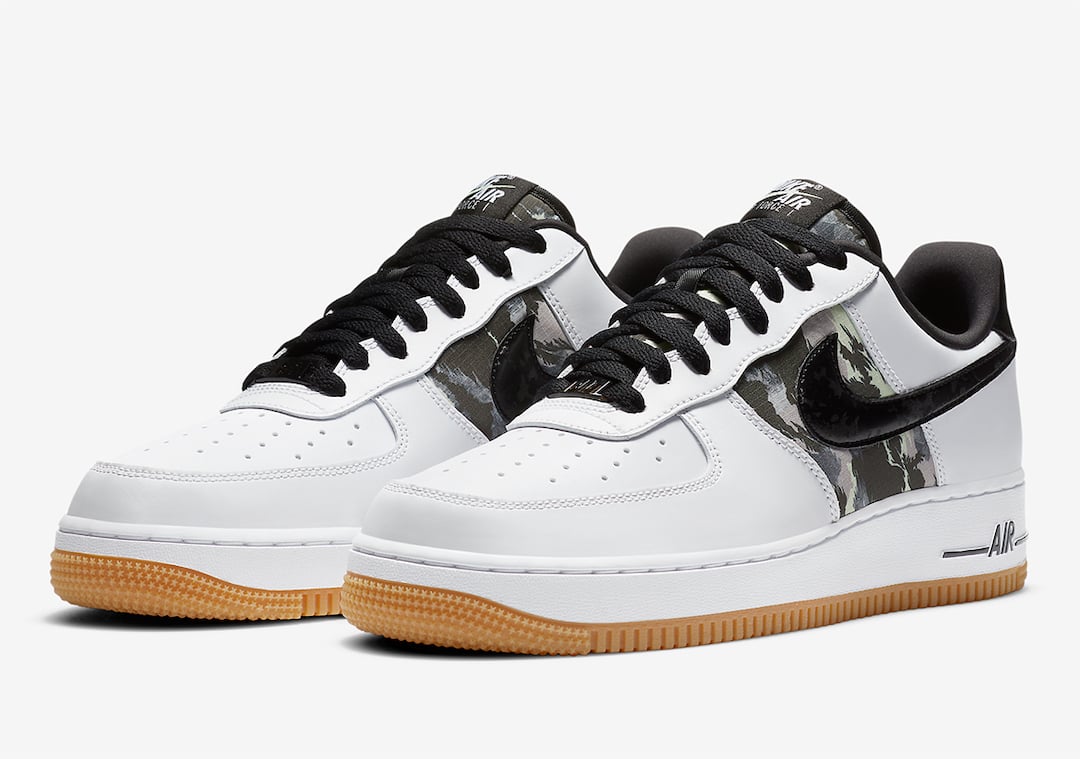 Nike Air Force 1 Low White Camo CZ7891-100 Release Date Info