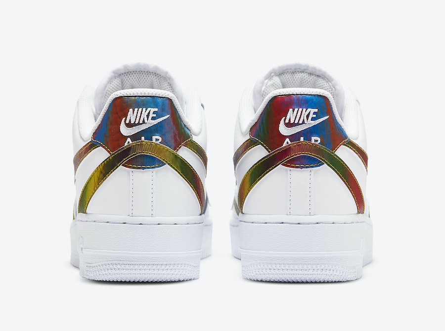 Nike Air Force 1 White Misplaced Swoosh CK7214-101 Release Date Info