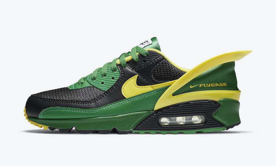 Nike Air Max 90 FlyEase Oregon Ducks CZ4270-001 Release Date Info