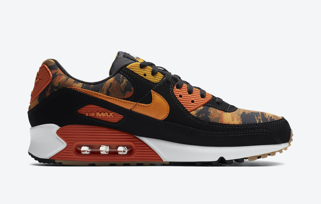 Nike Air Max 90 Orange Camo CZ7889-001 Release Date Info