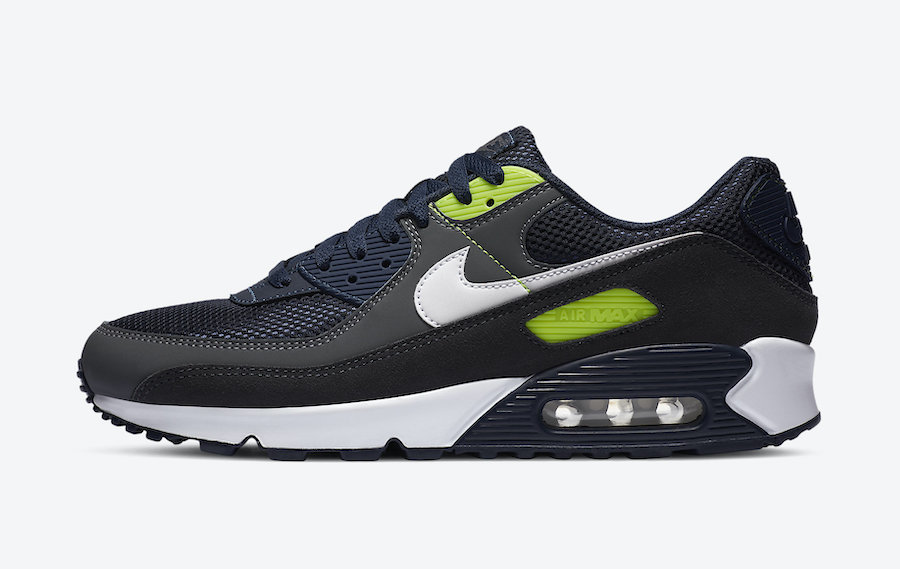 Nike Air Max 90 Seahawks DA1505-400 Release Date Info