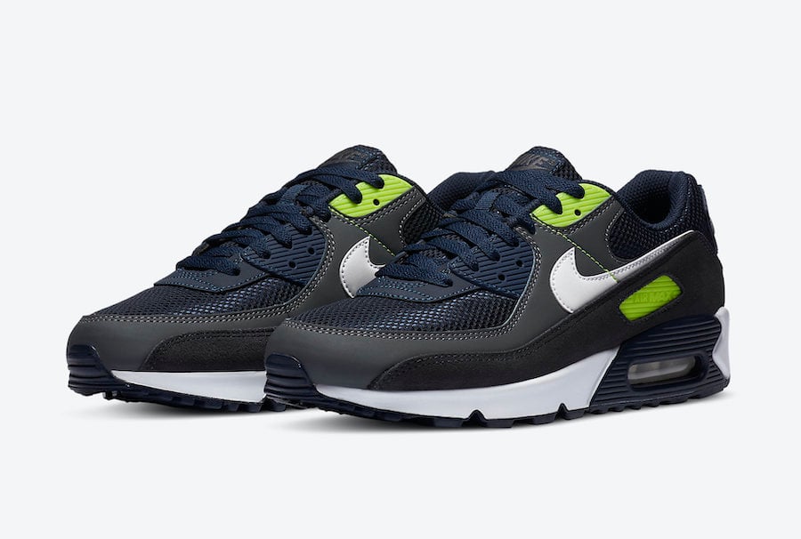 This Nike Air Max 90 Features Seattle Seahawks Vibes