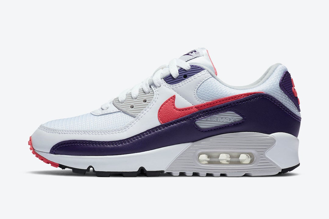 Nike Air Max 90 WMNS Eggplant CW1360-100 Release Date Info